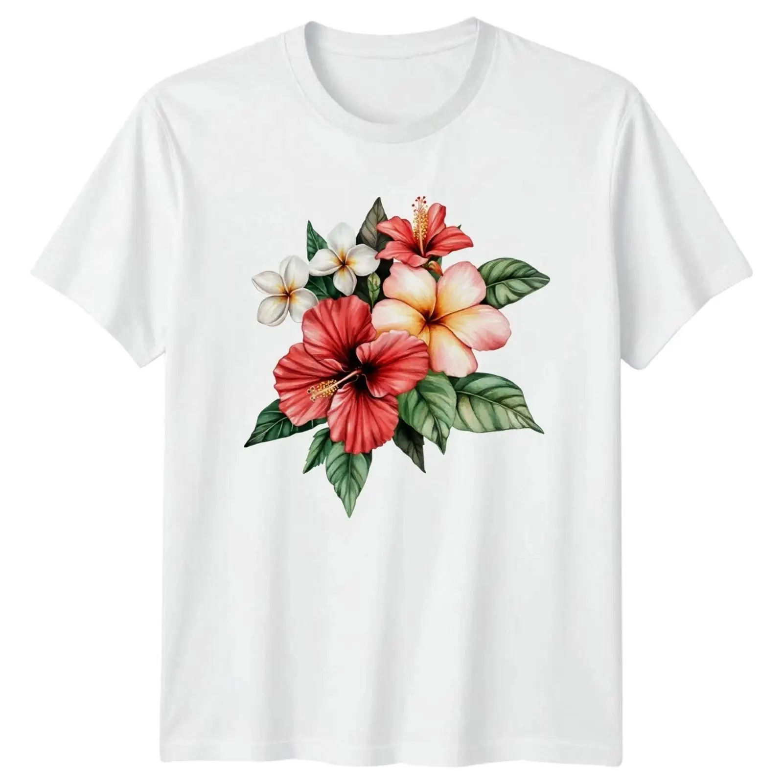 Vintage Hawaiian Floral Shirt - T-shirt à fleurs tropicales pour hommes