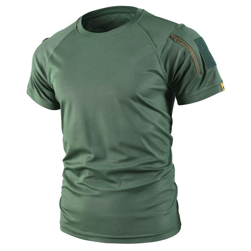 Tactical Military Shirt Cargo - T-Shirt de Combat tactique à séchage