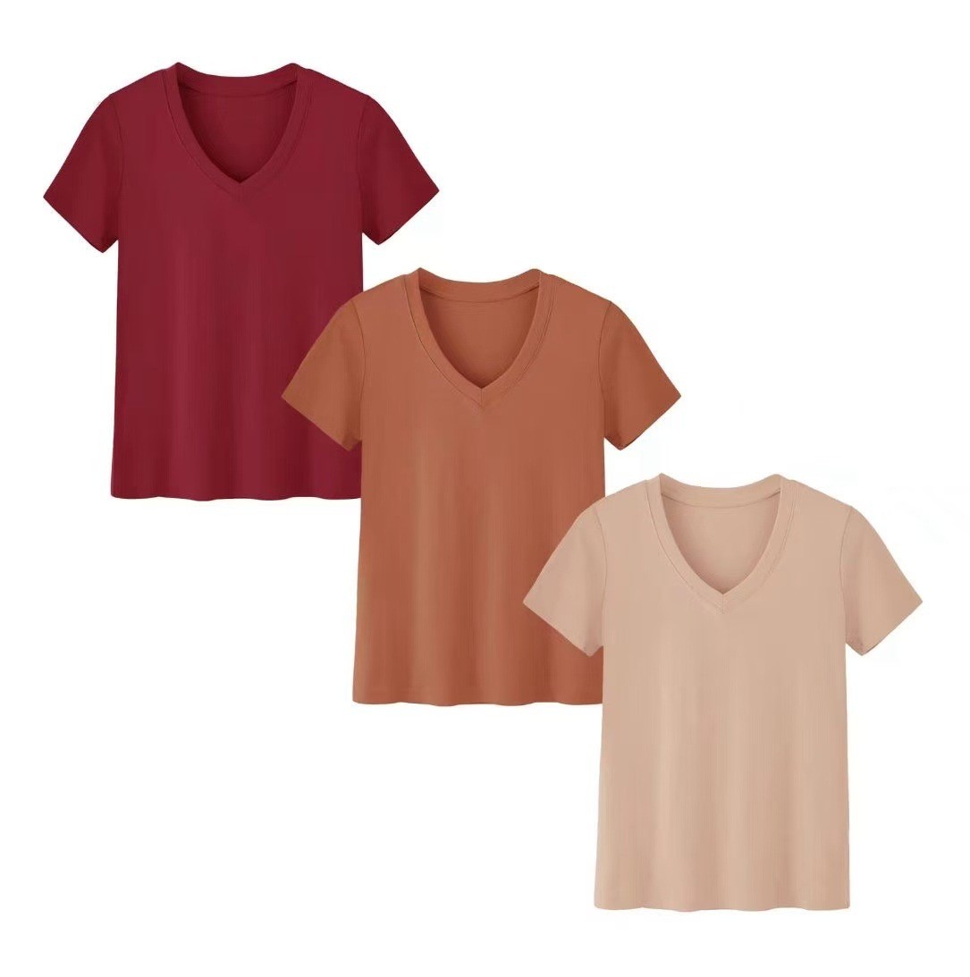 T-Shirts - Ensemble décontracté pour femme : T-shirt