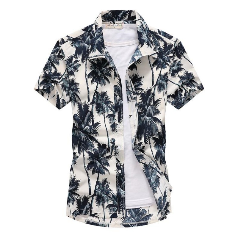 Chemises d'été hawaïennes à co - Vintage Hawaiian Floral Shirt avis et prix