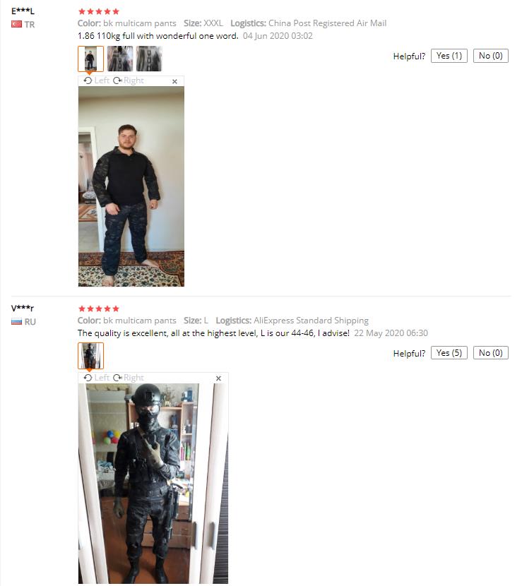 Costumes tactiques d'extérieur - Tactical Military Shirt Cargo avis et prix