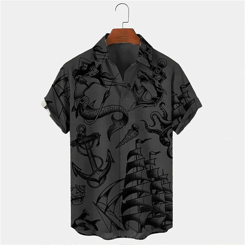 Chemise Hawaïenne Homme Été à  - Vintage Hawaiian Floral Shirt avis et prix