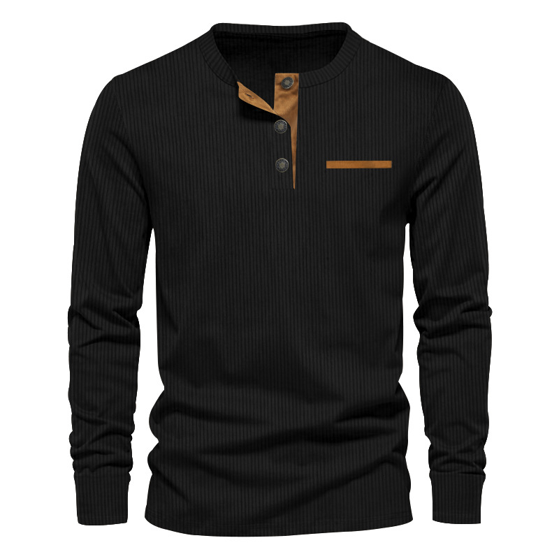 T-shirt à manches longues pour - Corduroy Button Up Shirt Men avis et prix