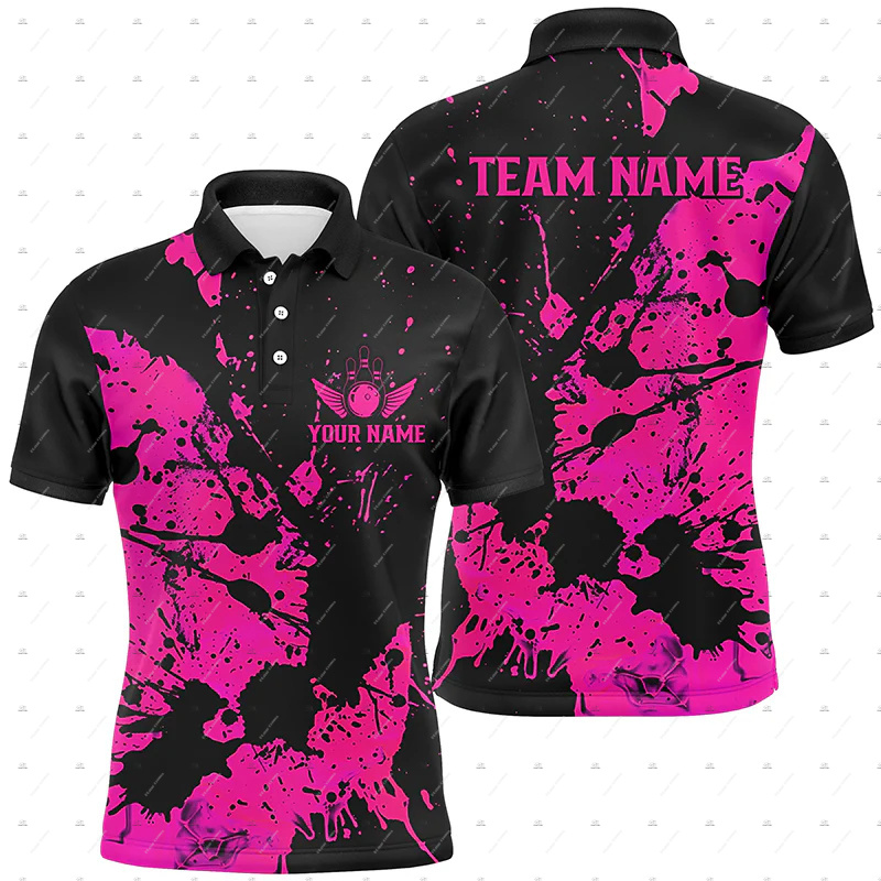 Chemises Polo à Manches Courte - Short Sleeve Bowling Shirt Retro avis et prix