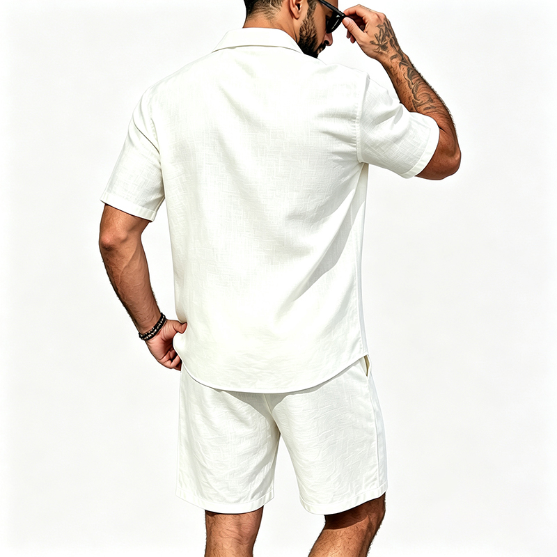 Ensemble décontracté pour homm - Mens Linen Shirt Long Sleeve avis et prix