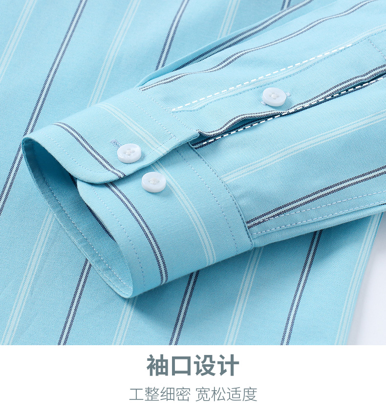 Chemise à manches longues pour - Oxford Cotton Casual Shirt Business avis et prix