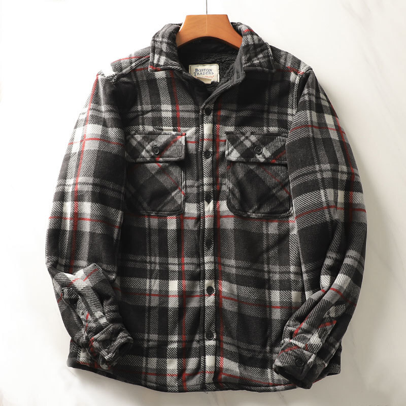 Chemise à carreaux en glouton  - Flannel Plaid Shirt Heavy Weight avis et prix