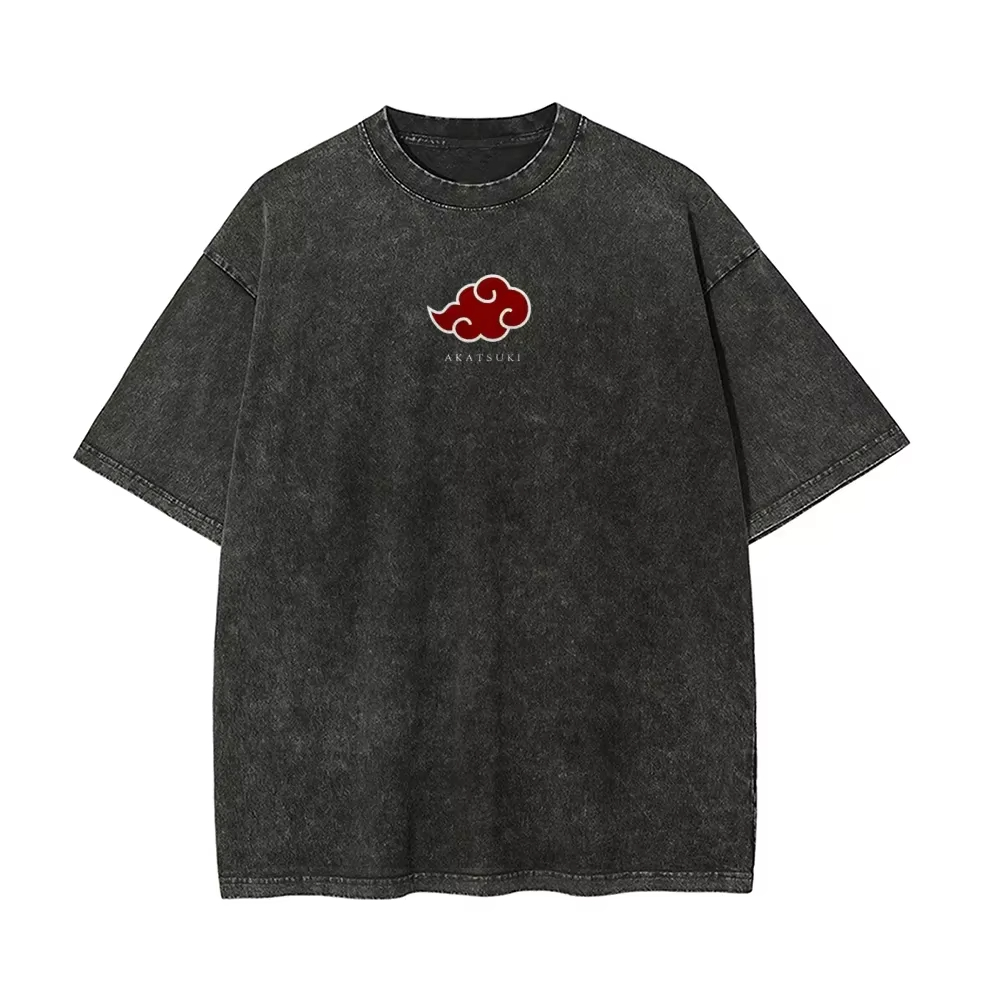 T-shirt Naruto Itachi Uchiha A - Acid Wash Vintage Graphic T Shirt avis et prix