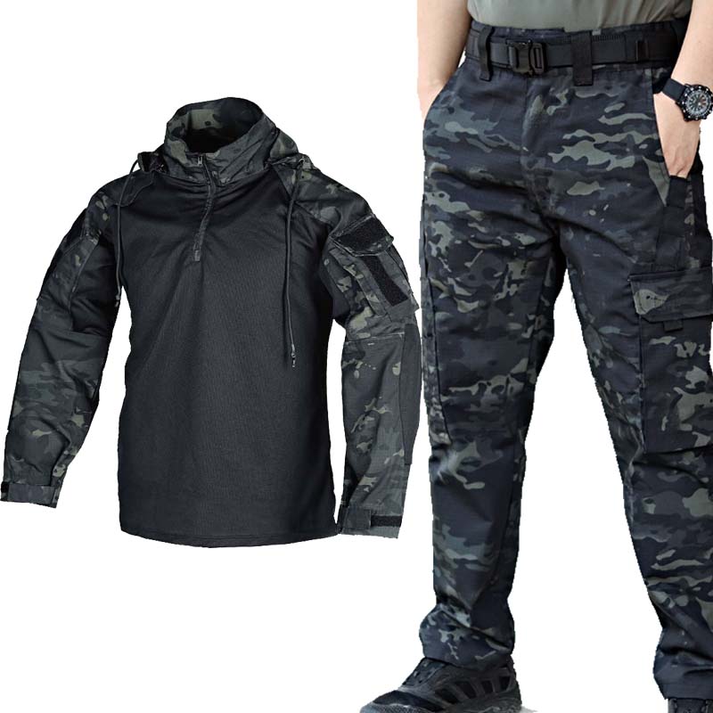Ensemble uniforme militaire ta - Tactical Military Shirt Cargo avis et prix