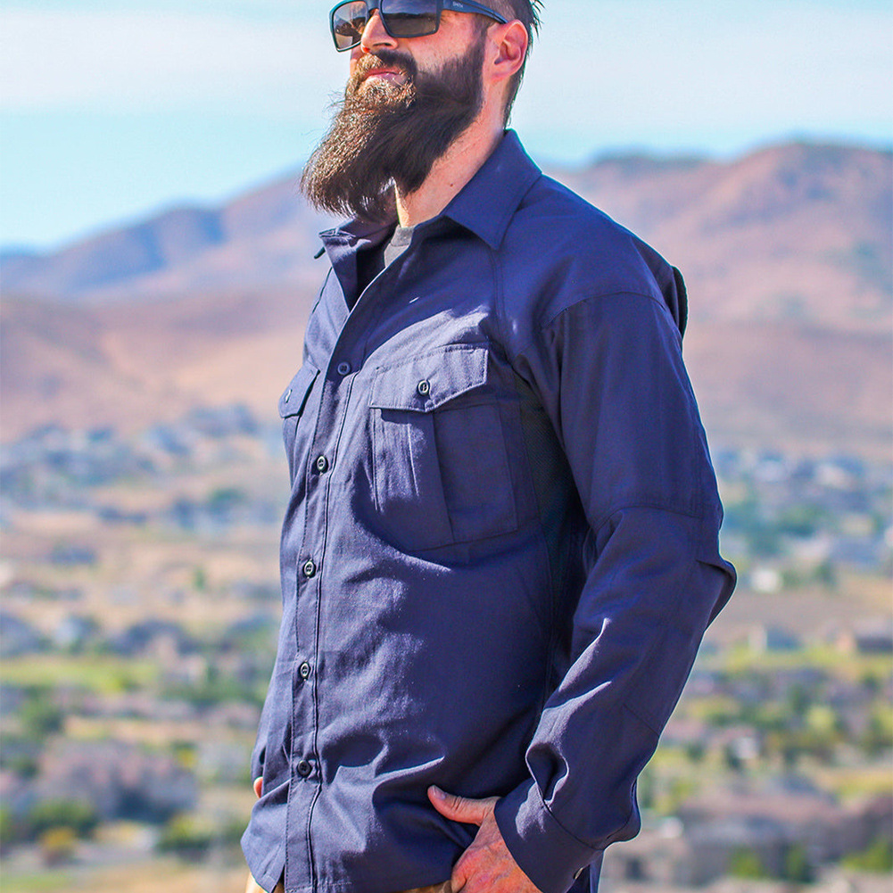 Chemise militaire de style fin - Tactical Military Shirt Cargo avis et prix