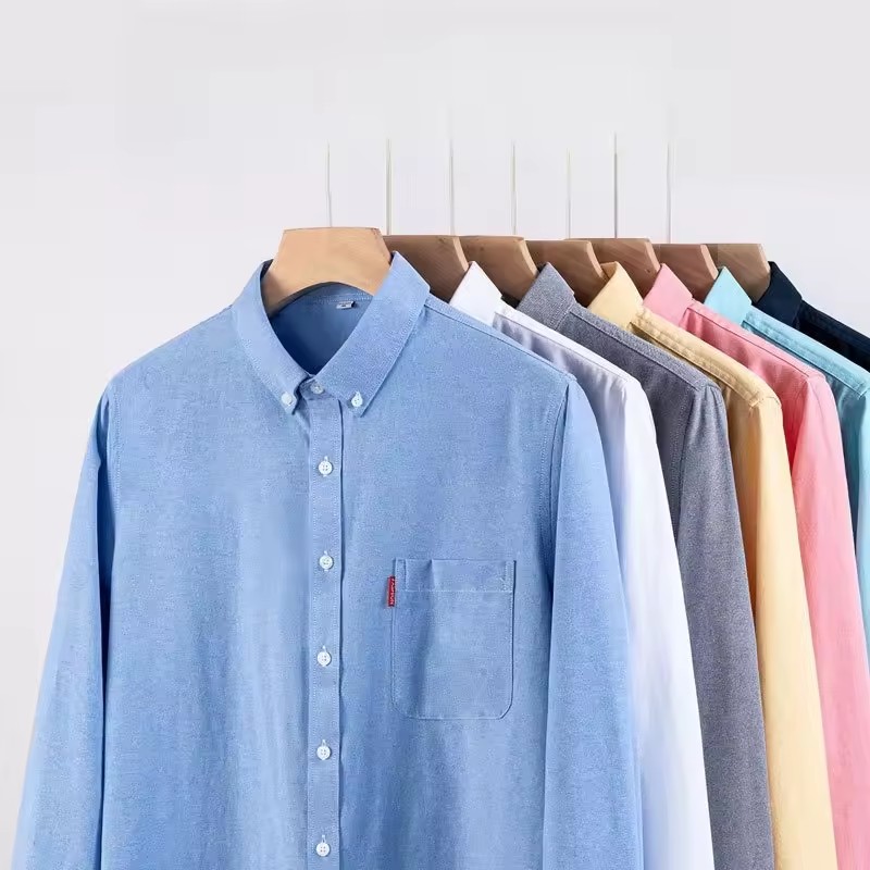Chemise d'affaires 100% pur co - Oxford Cotton Casual Shirt Business avis et prix