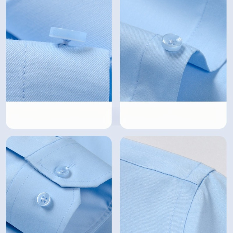 Chemise habillée à manches lon - Breathable Bamboo Fiber Shirt Non Iron avis et prix