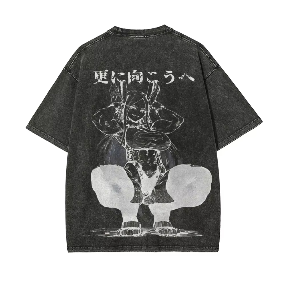T-shirt Mirko 2026 My Hero Aca - Acid Wash Vintage Graphic T Shirt avis et prix