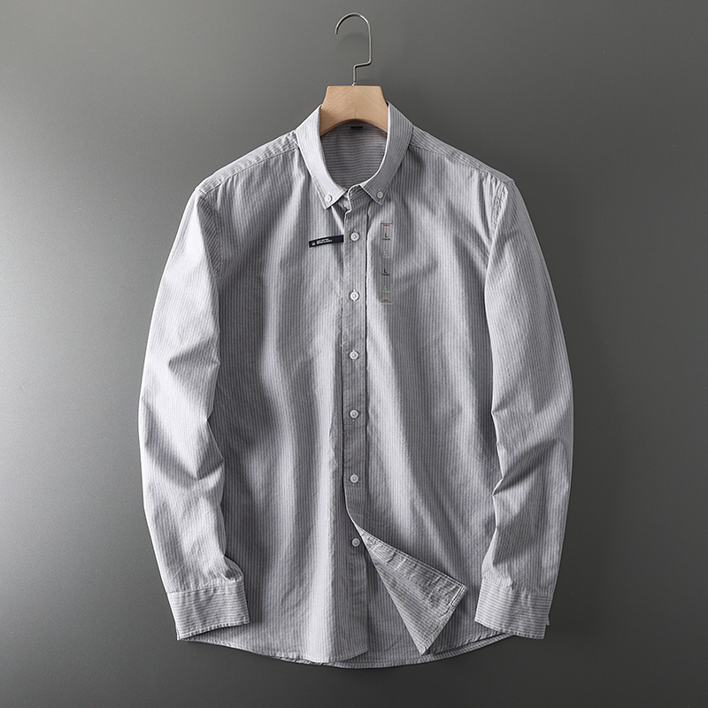 Chemise de banlieue décontract - Oxford Cotton Casual Shirt Business avis et prix