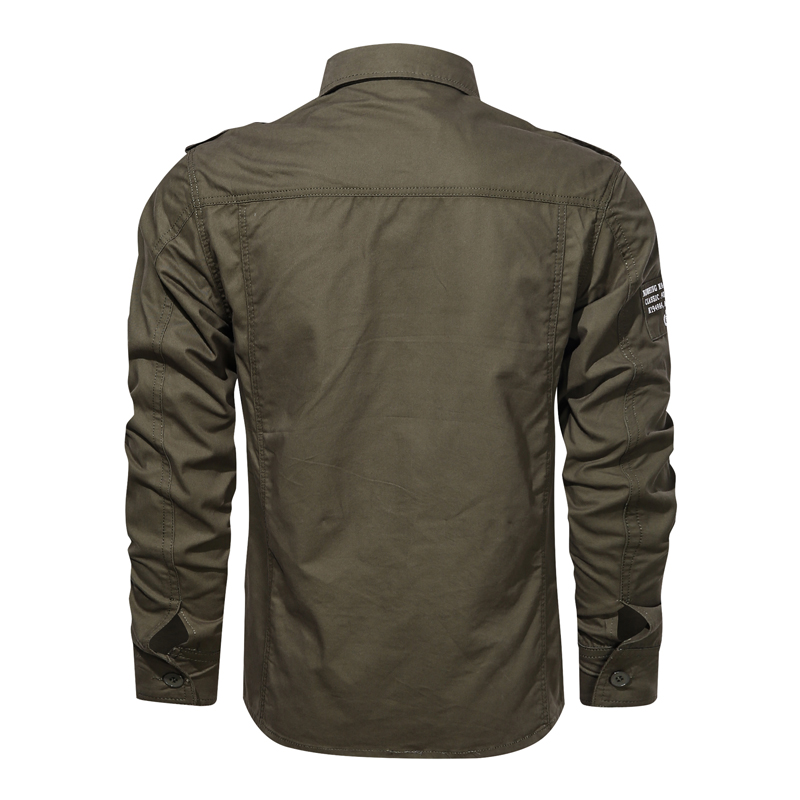 Chemises cargo à manches longu - Tactical Military Shirt Cargo avis et prix