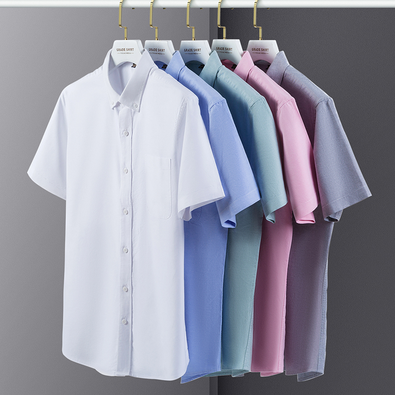 Chemises d'été 100% coton pour - Oxford Cotton Casual Shirt Business avis et prix