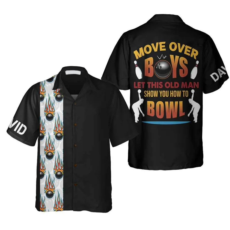 Chemise classique rétro à impr - Short Sleeve Bowling Shirt Retro avis et prix