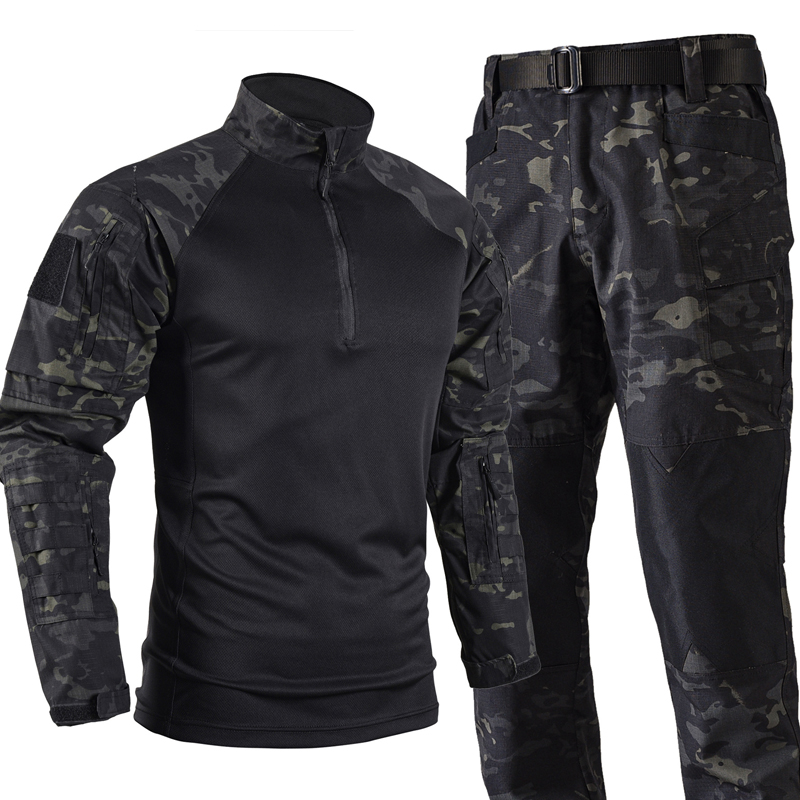 Ensemble uniforme tactique de  - Tactical Military Shirt Cargo avis et prix