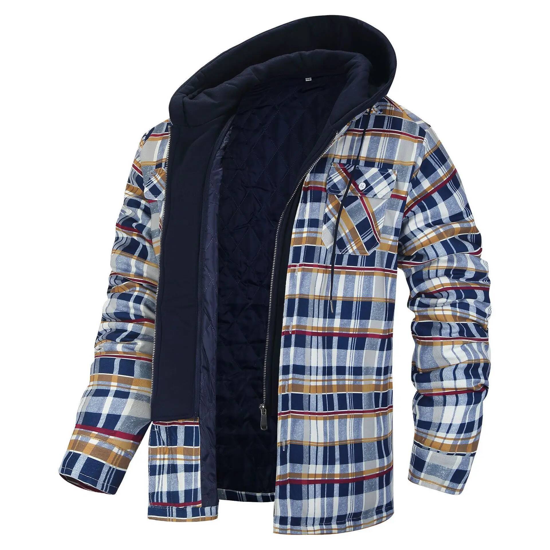 Veste d'hiver à carreaux en fl - Flannel Plaid Shirt Heavy Weight avis et prix