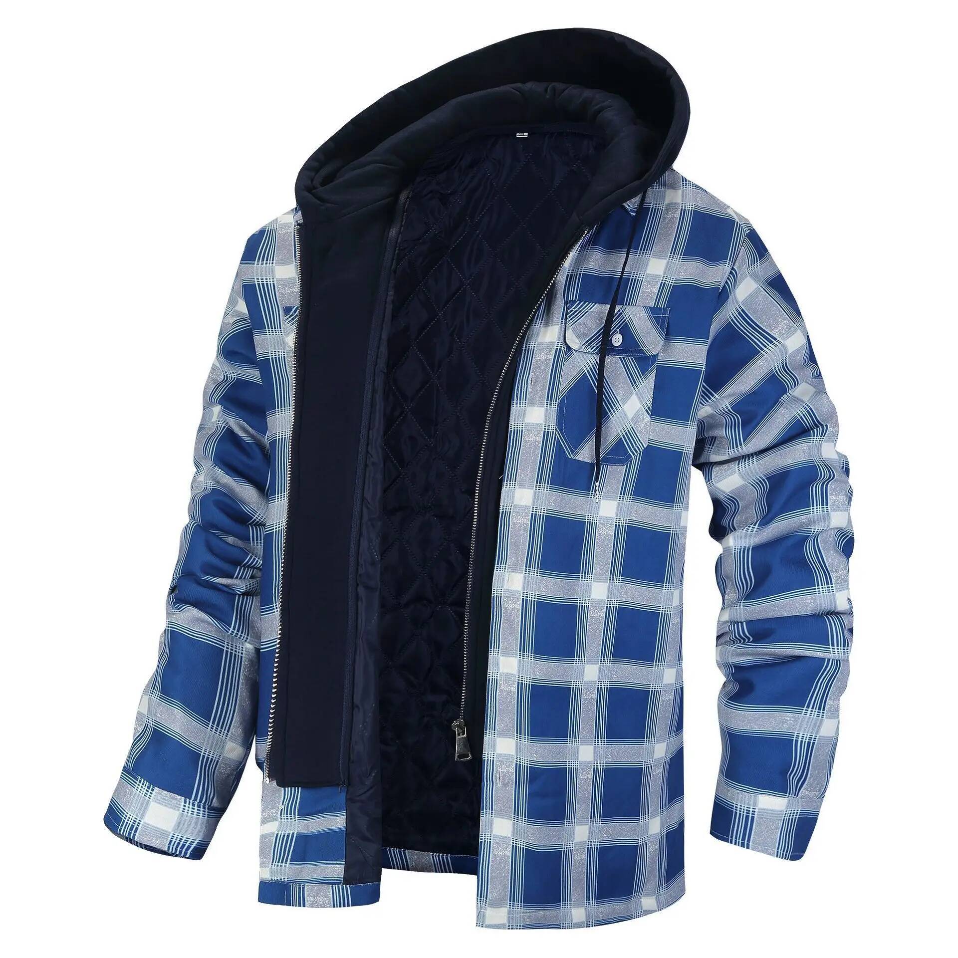 Veste d'hiver à carreaux en fl - Flannel Plaid Shirt Heavy Weight avis et prix