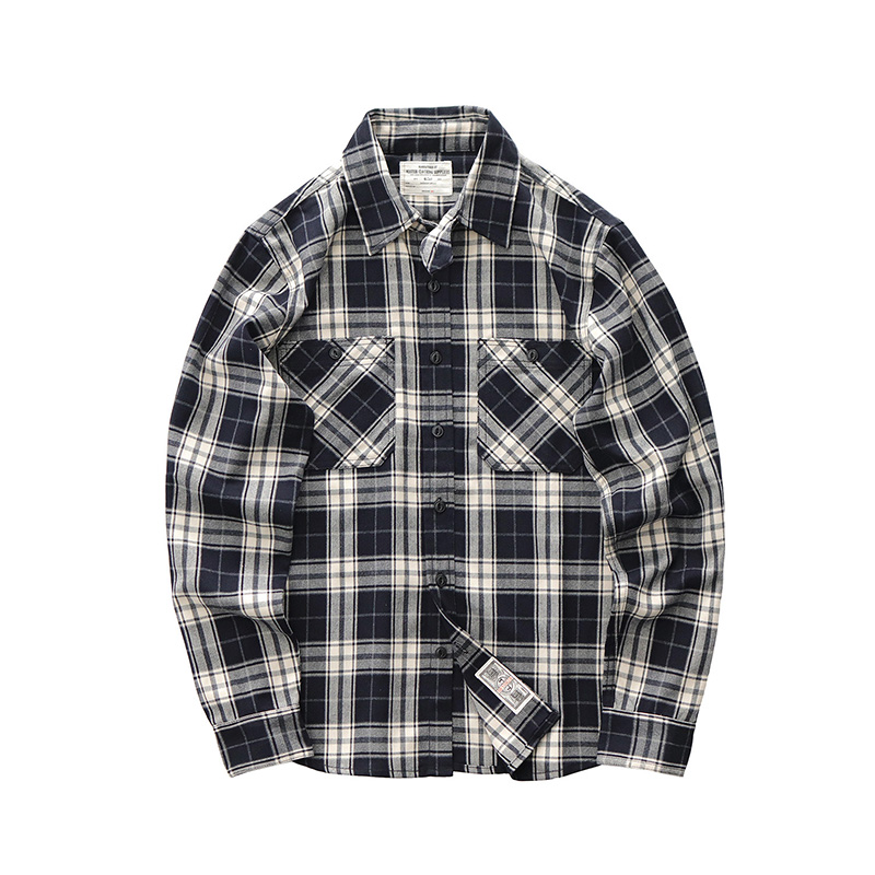 Chemise Cargo à carreaux à rev - Flannel Plaid Shirt Heavy Weight avis et prix