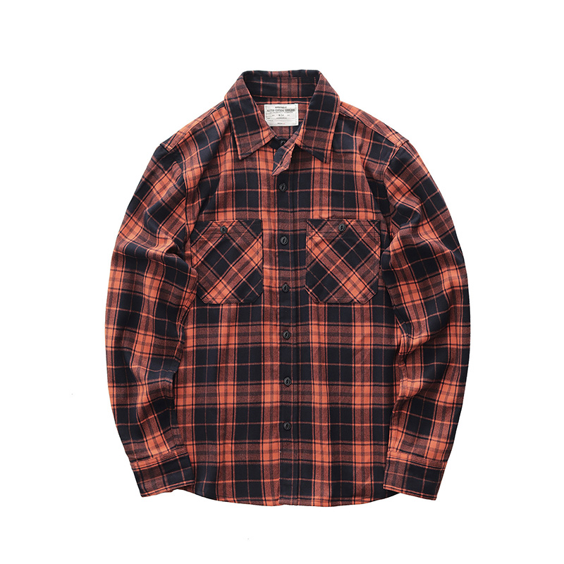Chemise Cargo à carreaux à rev - Flannel Plaid Shirt Heavy Weight avis et prix