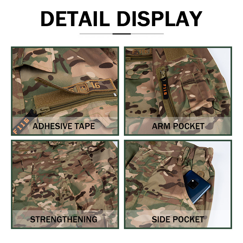 Lynjacye F116 Chemise tactique - Tactical Military Shirt Cargo avis et prix