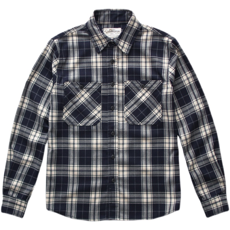 Chemise Cargo à carreaux à rev - Flannel Plaid Shirt Heavy Weight avis et prix