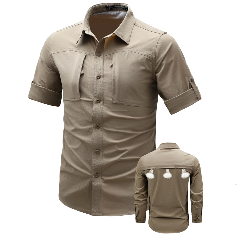 Chemises cargo à manches longu - Tactical Military Shirt Cargo avis et prix